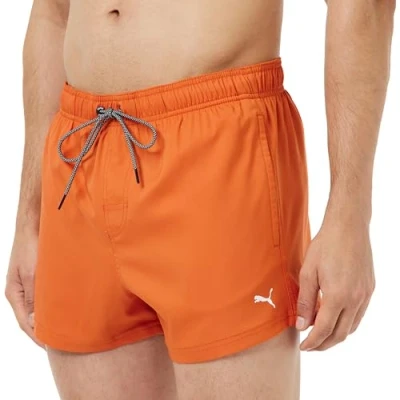 Abbildung von PUMA Herren Length Swim Shorts, Chili Powder, L