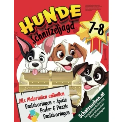 Abbildung von Schnitzeljagd Hund Kindergeburtstag für Hundeliebhaber Kinder 7 8 Jahre: Der mutige Anführer Rody &amp; die Hundebande Chose, Skype und Gubble nehmen dich mit auf eine mega Schatzsuche (Bravo Schatzsuche)
