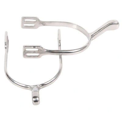 Abbildung von Harry&#039;s Horse Schwanenhalssporen Edelstahl D40