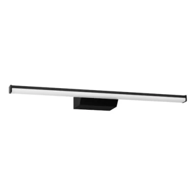 Abbildung von EGLO connect.z Smart Home LED Spiegelleuchte Regello Z, L 60 cm, ZigBee, App und Sprachsteuerung Alexa, Lichtfarbe einstellbar (warmweiß kaltweiß), RGB, dimmbar, Bad Wandlampe, schwarz, IP44