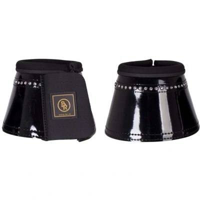 Abbildung von BR Hufglocken Glamour Lacquer Schwarz XL