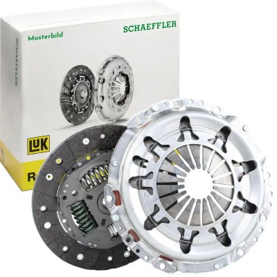 Abbildung von LuK BR 0222 622 3220 09 Kupplungssatz mit Kupplungsdruckplatte Kupplungsscheibe, ohne Ausrücklager 220 TOYOTA: Urban Cruiser, Yaris III Hatchback