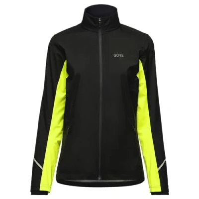 Abbildung von GORE WEAR Damen Gtx Jacke, Black/Neon Yellow, 42 EU