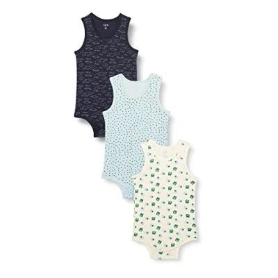 Abbildung von Care Body Baby Ärmellos, 3er Pack Frosty Spruce (921), 68