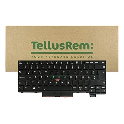 Abbildung von TellusRem ersatztastatur Deutsche Hintergrundbeleuchtung für Lenovo Thinkpad T470 T480