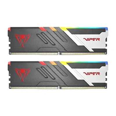 Abbildung von Patriot Viper Venom RGB DDR5 32GB (2 x 16GB) 6400MHz UDIMM Desktop Gaming Memory KIT PVVR532G640C32K