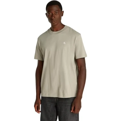 Abbildung von Calvin Klein Jeans Painted TEE Tshirt print, Herren, Größe: Small, Laurel oak