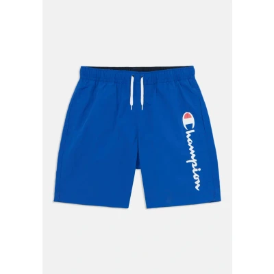 Abbildung von Champion Large LOGO Badeshorts für Kinder, Größe: 150/155, Navy