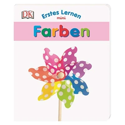Abbildung von Erstes Lernen mini. Farben: Bildwörterbuch mit Glitzerfolie ab 1 Jahr