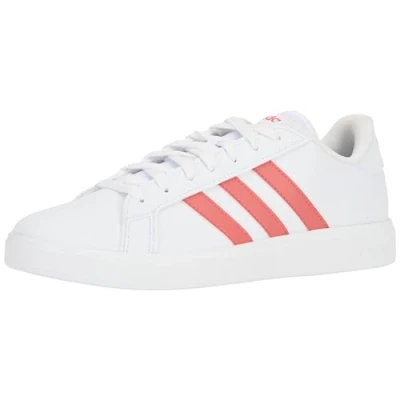 Abbildung von adidas Herren Grand Court Base 2.0 Shoes Schuhe, Cloud White/preloved Scarlet/Cloud White