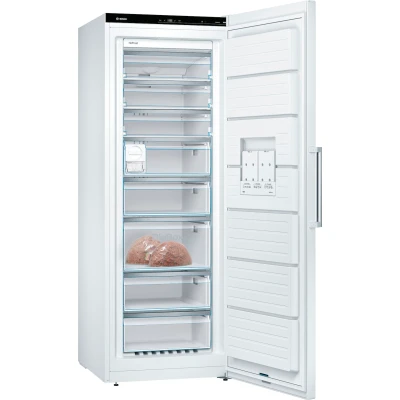 Abbildung von Bosch GSN58AWDV Serie 6 XXL Gefrierschrank, 191 x 70 cm extra breit, 365 L, NoFrost nie wieder abtauen, LED Beleuchtung gleichmäßige Ausleuchtung, BigBox Platz für großes Gefriergut, Weiß