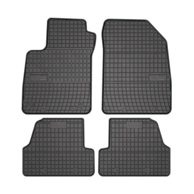 Abbildung von FROGUM 0708 Fußmattensatz Gummi vorne und hinten 4 schwarz Maßgefertigt OPEL: Mokka / X