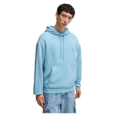Abbildung von HUGO Kapuzenpullover, Herren, Größe: Large, Light blue four