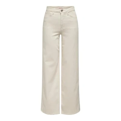 Abbildung von ONLY Onlmadison WIDE Jeans Relaxed Fit, Damen, Größe: XSx30, Ecru