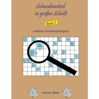 Abbildung von Schwedenrätsel in großer Schrift Band 3: mittlerer Schwierigkeitsgrad