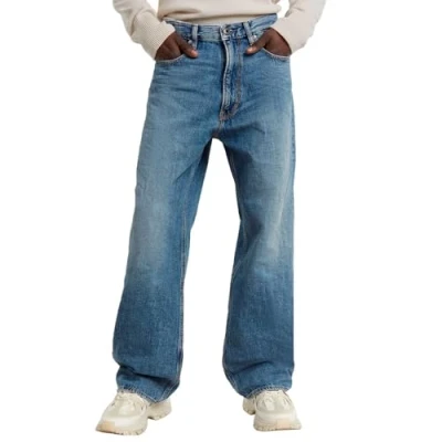 Abbildung von G STAR TYPE 96 Loose Jeans Relaxed Fit, Herren, Größe: 26x30, Antique faded fjord