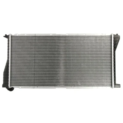 Abbildung von THERMOTEC D7B013TT Kühler, Motorkühlung Aluminium 650 328 40 Kühlrippen gelötet BMW: 5 Saloon, Touring, 7