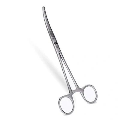 Abbildung von Zite Fishing Haken Lösezange Angeln 18cm Gebogen Angelzange Edelstahl Rostfrei Angelwerkzeug entfernen für Barsch, Forelle, Karpfen &amp; Mehr