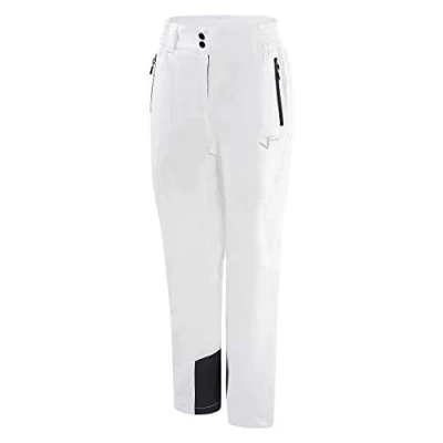 Abbildung von Black Crevice Damen Skihose Weiß I Größe 40 wärmeisolierende Wanderhose atmungsaktive Snowboardhose Wind &amp; wasserdichte Schneehose