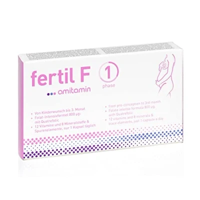 Abbildung von Amitamin fertil F phase 1 Kapseln