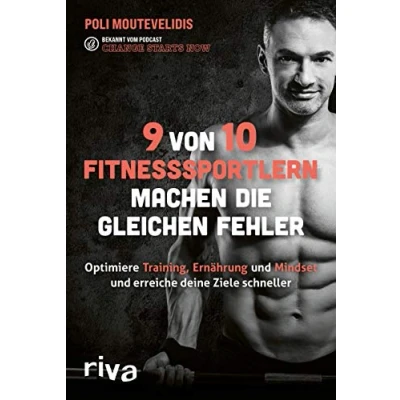 Abbildung von 9 von 10 Fitnesssportlern machen die gleichen Fehler: Finde heraus, wie du Ernährung, Training und Mindset optimierst deine Ziele schneller erreichst