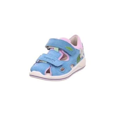 Abbildung von Superfit Boomerang Riemensandalette für Kinder, Größe: 27, Hellblau/lila Schuhe