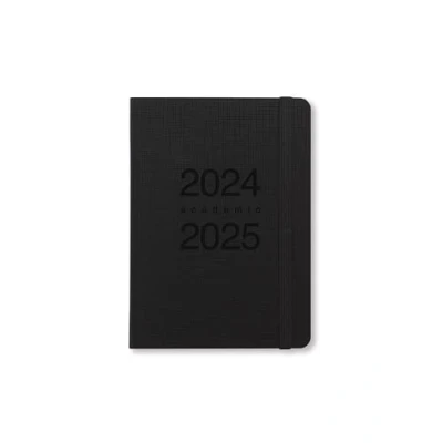 Abbildung von Letts of London Memo A6 Akademischer Terminkalender 2024/2025, ein Tag pro Seite, Schwarz