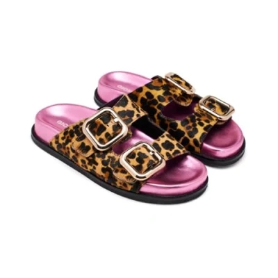 Abbildung von Gioseppo Mifflin Riemensandalette, Damen, Größe: 39, Leopardo Schuhe
