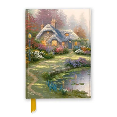 Abbildung von Premium Notizbuch DIN A5: Thomas Kinkade, Everetts Landhaus: Unser hochwertiges, liniertes Blankbook mit festem, künstlerisch geprägtem Einband und ... A 5 Magnetverschluss)