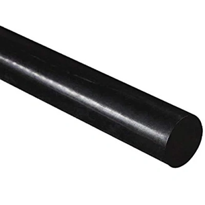Abbildung von HDPE Rundstab aus hochdichtem Polyethylen, schwarz, 50 mm Durchmesser x 300 lang, Klasse A PE 500