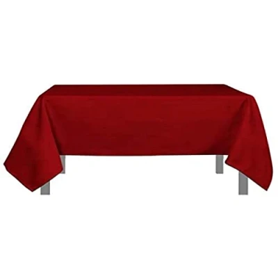 Abbildung von Soleil d&#039;ocre Alix Nappe, Polyester, Rot, 140 x cm
