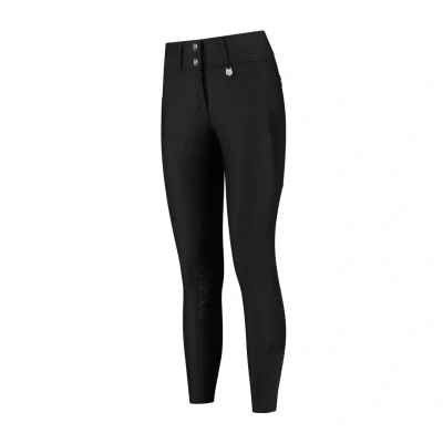 Abbildung von Mrs. Ros Reithose Amsterdam Full Grip Schwarz XXS