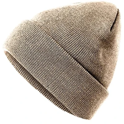Abbildung von HatStar Wintermütze Damen Beanie Mütze Herren Feinstrick für Frauen Männer Unisex Cuffed Hats Weich &amp; Warm (Antique Grey)