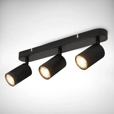 Abbildung von B.K.Licht Deckenspot »Deckenlampe schwenkbar, GU10 Deckenleuchte«, 1 flammig, Leuchtmittel ohne Leuchtmittel, 39 cm Länge weiß Schlafzimmerlampe
