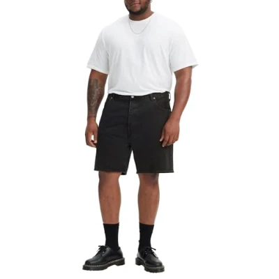 Abbildung von Levi&#039;s Plus 501 Original Jeans Shorts, Herren, Größe: 48, Black accord
