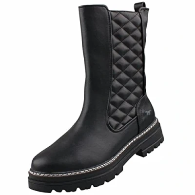 Abbildung von MUSTANG Damen Schnuer Booty, schwarz, 39 EU