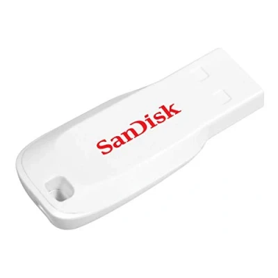 Abbildung von SanDisk 123855 16GB Cruzer Blade USB Flash Laufwerk Weiß