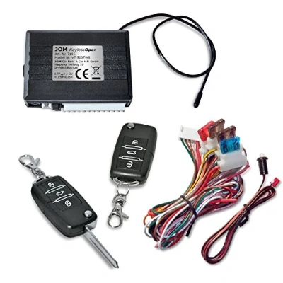 Abbildung von JOM Car Parts &amp; Hifi GmbH 7105 Keyless Open, Funkfernbedienung für vorhandene Original Zentralverriegelung, universal, mit 2 Klappschlüssel