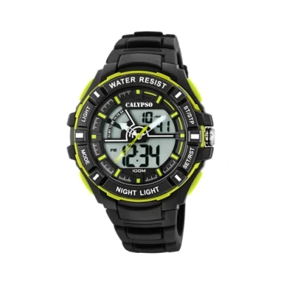 Abbildung von Calypso Watches Herren Analog Digital Quarz Uhr mit Plastik Armband K5769/4