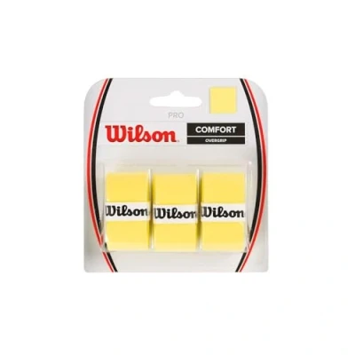 Abbildung von Wilson Unisex Griffband Pro Overgrip, gelb, 3 Stück, WRZ4014YE