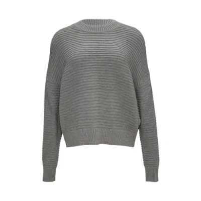 Abbildung von s.Oliver Strickpullover, Damen, Größe: 36, Graphit