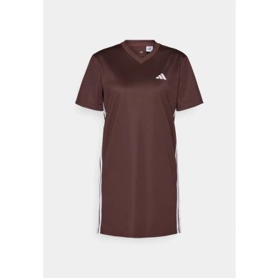 Abbildung von adidas Sportswear Shift Jerseykleid, Damen, Größe: XXS, Shadow brown