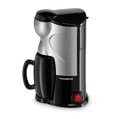 Abbildung von DOMETIC PerfectCoffee MC 01, Reise Kaffeemaschine, 24 V, 250 W, für LKW oder Truck, schwarz/silber