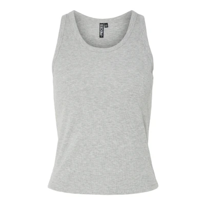 Abbildung von Pieces Pcanibi BRA Top, Damen, Größe: XS, Light grey melange