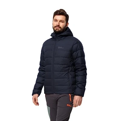 Abbildung von Jack Wolfskin Ather Hoody Daunenjacke, Herren, Größe: 3XL, Night blue
