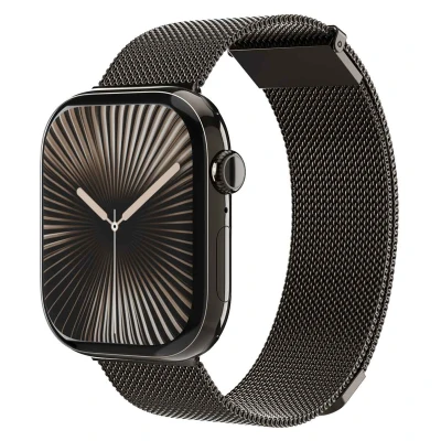 Abbildung von Vonmählen Apple Watch Armband Milanees Dunkelgrau Geeignet für 38/40/41/42 mm Granit Grey