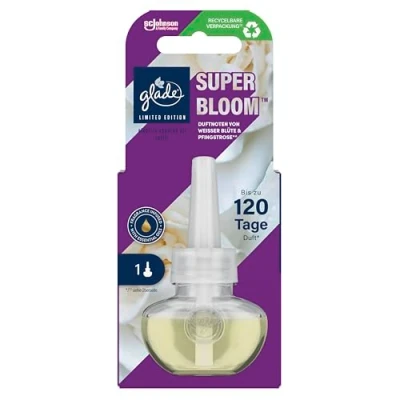 Abbildung von Glade Electric Scented Oil Duftstecker Nachfüller, Superbloom, 1er Pack (1 x 20 ml)