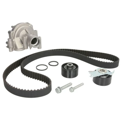 Abbildung von HEPU PK08970 Wasserpumpe + Zahnriemensatz 153 CITROËN: C8, C4 I Grand Picasso, C5 III Estate, PEUGEOT: 807, 308 Hatchback, 307 SW