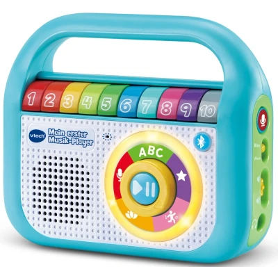 Abbildung von VTech Baby Mein erster Musik Player Mit 40 Liedern, Bluetooth und Aufnahmefunktion Für Kinder von 2 5 Jahren