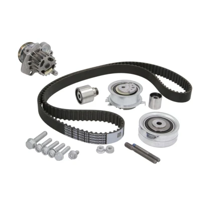 Abbildung von HEPU PK06545 Wasserpumpe + Zahnriemensatz 160 SKODA: Octavia 2 Combi, SEAT: Leon II Hatchback, VOLKSWAGEN: Golf Plus / Crossgolf, Beetle Convertible